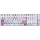 Memphis 104+21 Full PBT Dye Sublimation Keycaps Set for Cherry MX Mechanical Gaming Keyboard 64/75/87/98